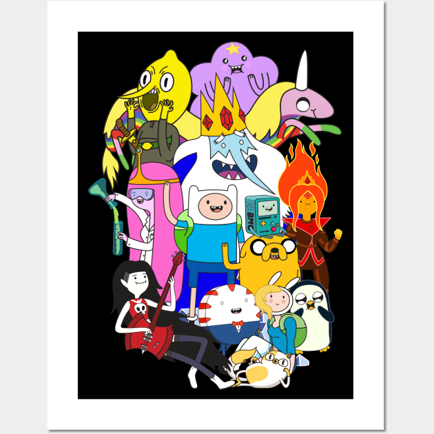 Adventure Time Wall Art by Plushism